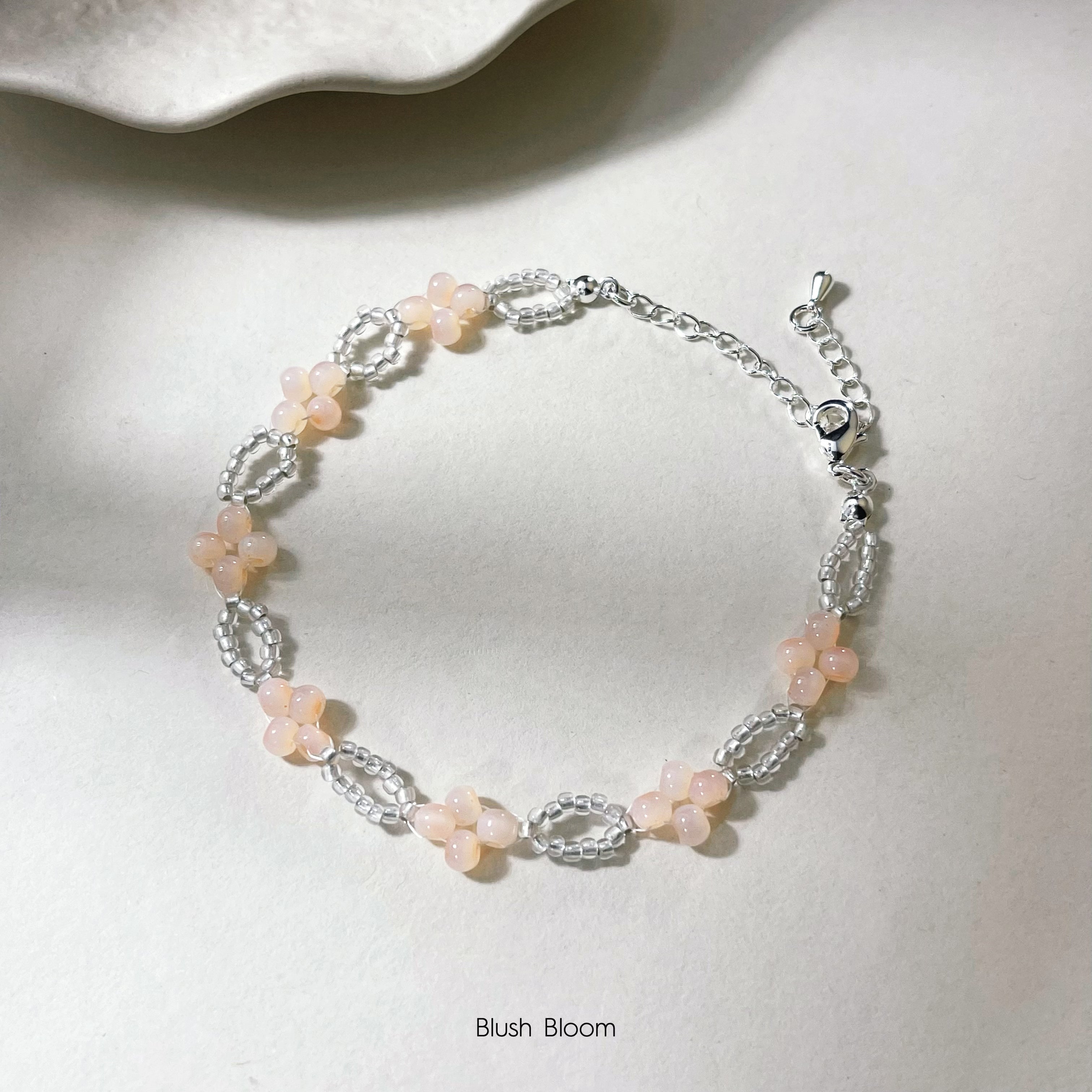 Blush Bloom Bracelet Beading Kit