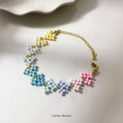 Candy Blooms Bracelet Beading Kit