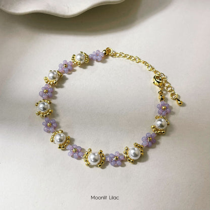 Moonlit Lilac Bracelet Beading Kit