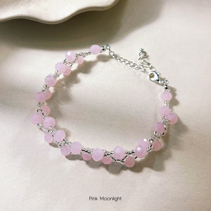 Pink Moonlight Bracelet Beading Kit