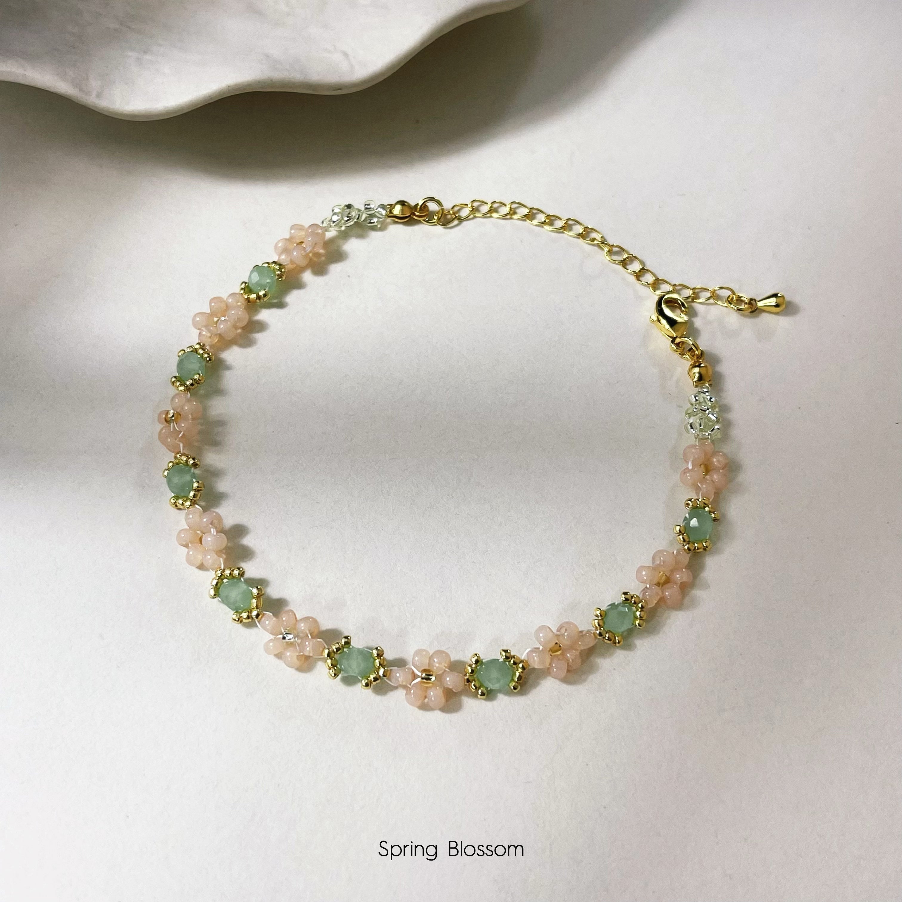 Spring Blossom Bracelet Beading Kit